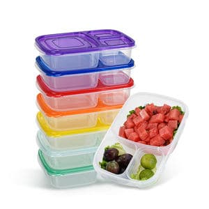 Plastic Bento Box Plastic Lunch Box Japanese Style Plastic Leakproof Disposable Bento Lunch Box