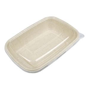 Rectangular Biodegradable Disposable Food packaging Eco-Friendly Pulp food container Sugarcane Bagasse Lunch Bento box