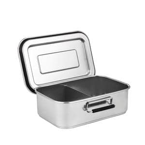 900ml Sustainable Tiffin Eco Friendly Metal Bento Box Food Storage Container Stainless Steel Bento Box Leak Proof