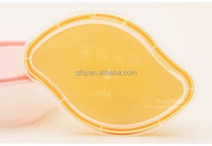 280ml Custom Size Logo box Printed Transparent PP box clear reusable plastic box with lid