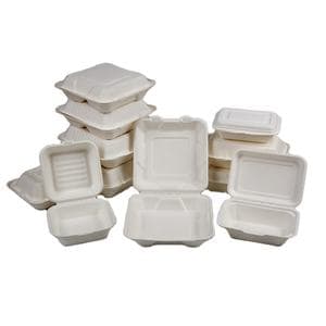 Disposable Zhongxin Hotsale Disposable Paper Box Bagasse Takeway Food Box Disposable Burger Box