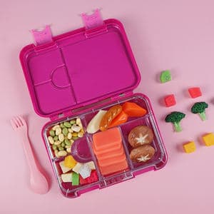 Bento Box Kids Bento Boxes For Adults - Bento Lunch Box For Kids Childrens- Durable Leak-Proof For On-the-Go Meal BPA-Free